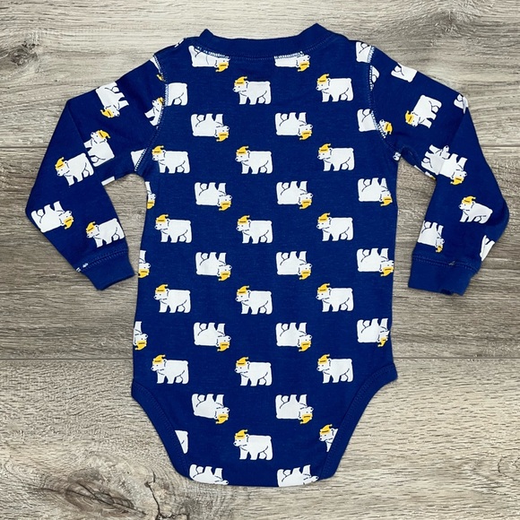 Carter’s Holiday Polar Bear Long Sleeve Bodysuit Onesie 24 Months - Picture 7 of 10